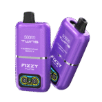 Fizzy Twins vape, blueberry coconut grape flavor