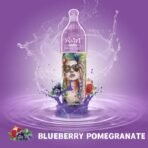 K&M blueberry pomegranate drink packaging