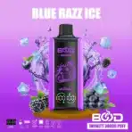BOD Blue Razz Ice vape, 30000 puffs.