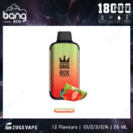 Bang Box vape, strawberry kiwi flavor.