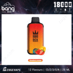 Bang Box vape, strawberry mango flavor.