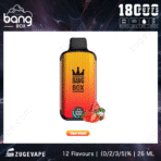 Bang Box vape, Tiger Blood flavor.
