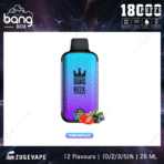 Bang Box vape, triple berry ice flavor.