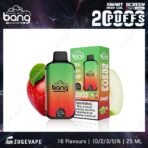 Bang disposable vape, double apple flavor