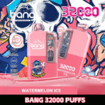Bang disposable vape, watermelon ice flavor, 32000 puffs