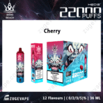Bang Beach Cherry flavor vape packaging design