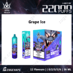 Bang Beach Grape Ice vape package front view