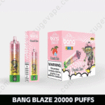 Bang Blaze Peach Ice vape packaging