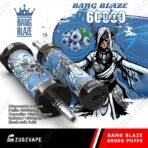 Blueberry vape with superhero design, 60000 puffs.