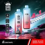 Bang Blaze vape device, 60000 puffs, 4-in-1.