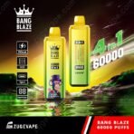 Bang Blaze vape packaging with 60000 puffs