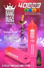 Bang Blaze shisha, 40000 puffs, strawberry watermelon