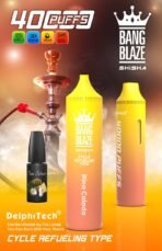 Bang Blaze shisha with pineapple and coconut flavor