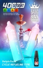 Electronic shisha with peach flavor, 40000 puffs