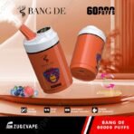 Bang De vape device with 60,000 puffs