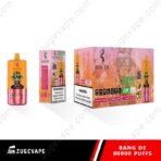 Bang De vape, 80000 puffs packaging.