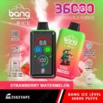 Bang disposable vape, strawberry watermelon flavor, 36000 puffs