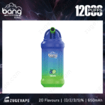 Bang King vape, 12000 puffs, Melon Blue flavor.