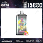 Bang King vape, 15000 puffs, various flavors