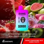 Bang vape with fruit flavors, 32000 puffs