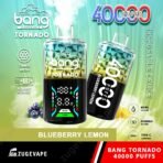 Bang Tornado 40000 puffs blueberry lemon vape.