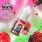 Bang vape juice with mixed berry flavor