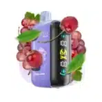 Grape cherry flavored vape with digital display
