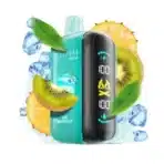 Kiwi pineapple ice vape with LED display