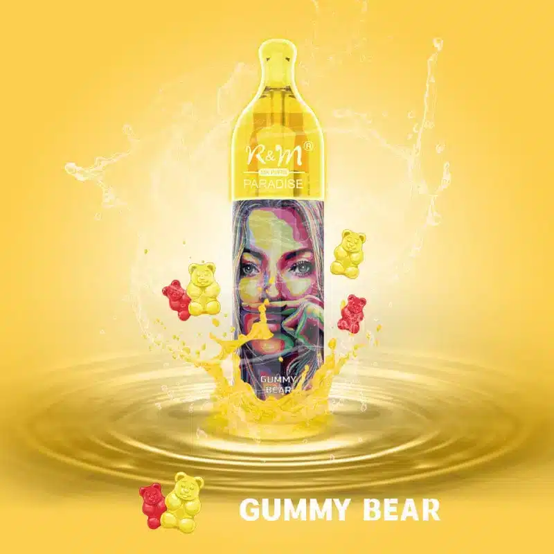 GUMMY_BEAR_1120x_53895f97-cc2e-4123-a039-9db924b4a081.webp Colorful vape juice bottle with gummy bears