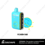 Geek Bar Pulse vape device, blue design.
