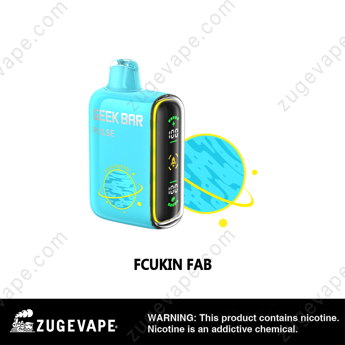Geek-Bar-15000-Puffs-Fcukin-FAB.png Geek Bar Pulse vape device, blue design.