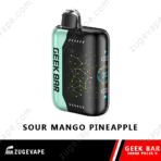 Geek Bar vape, sour mango pineapple flavor