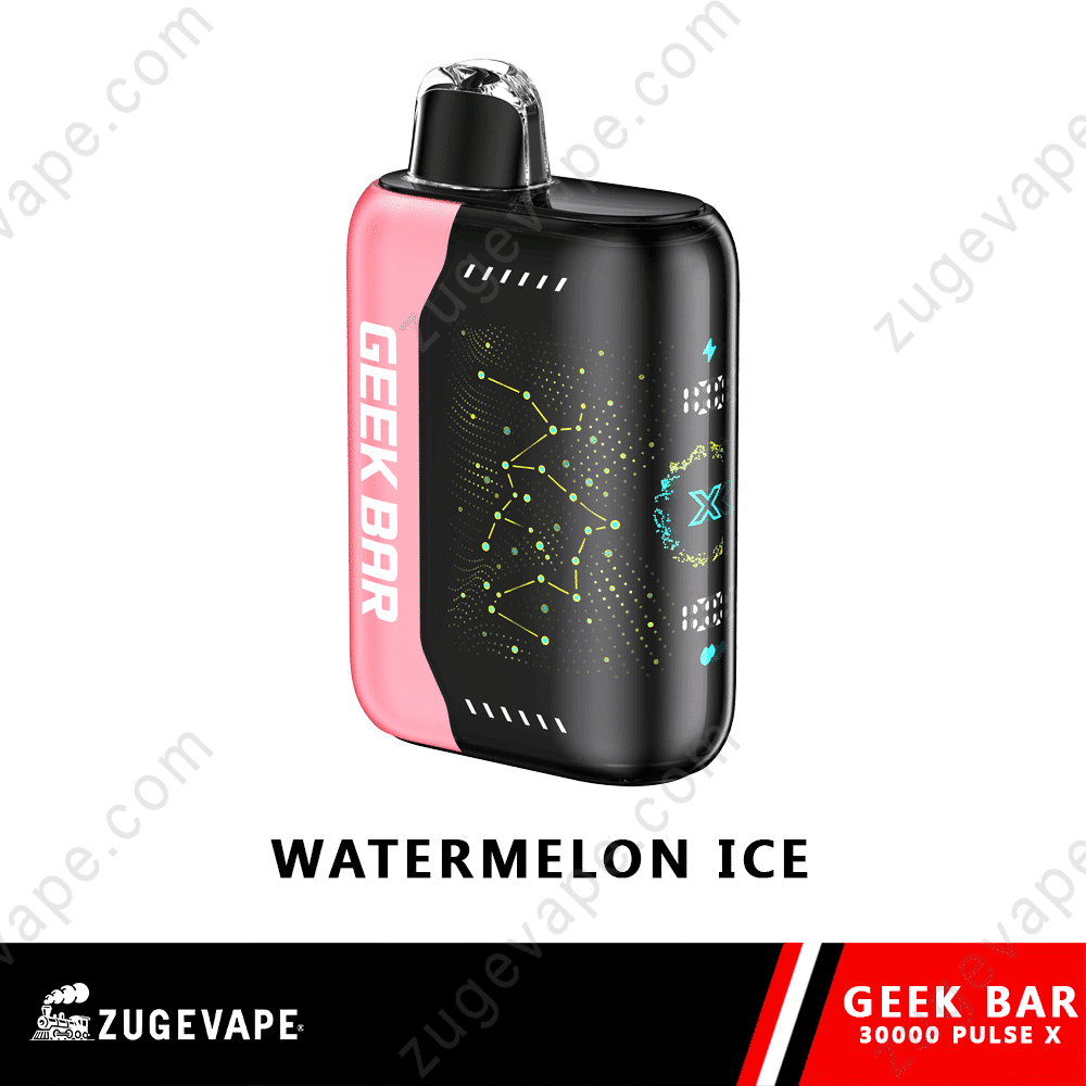 Geek-Bar-Pulse-X-25000-Puffs-Watermelon-Ice.png Geek Bar vape, watermelon ice flavor