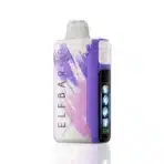 Elf Bar vape device with purple accents.