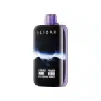 Elf Bar vape with purple and black design
