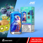 JNR vape, blueberry kiwi flavored, 16000 puffs.
