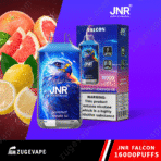 JNR Falcon vape, grapefruit lemonade flavor, 16000 puffs.
