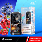 JNR Falcon X vape, mixed berries flavor.