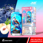 JNR Falcon X vape, White Peach Razz flavor, 18000 puffs