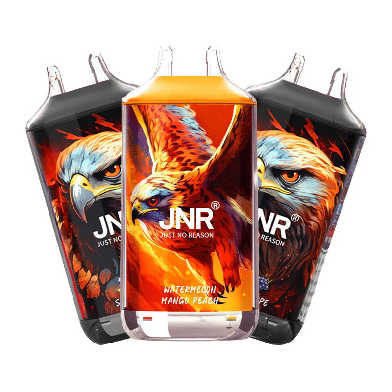 JNR vaping products with hawk design