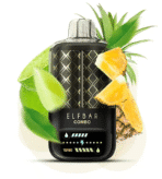 Elfbar Combo vape with lime and pineapple slices.