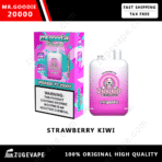 Mr. Goodie vape, strawberry kiwi flavor, 20000 puffs.