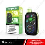 Mr. Goodie vape device, apple cinnamon flavor.