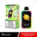 Mr. Goodie vape 50000 puffs green lemon ice.