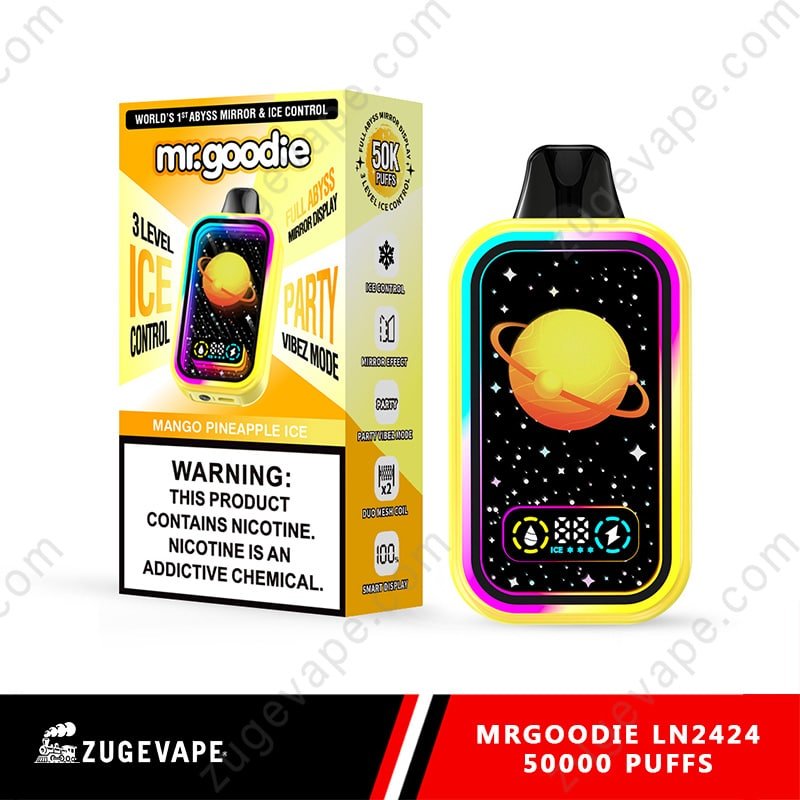 MrGoodie-LN2424-50000-Puffs-Mango-PineApple-Ice.jpg MrGoodie mango pineapple ice vape box, 50000 puffs