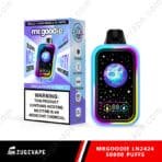 Mr. Goodie vape product packaging and device.