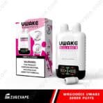 UWake nasal and mouth vape, vanilla custard flavor.