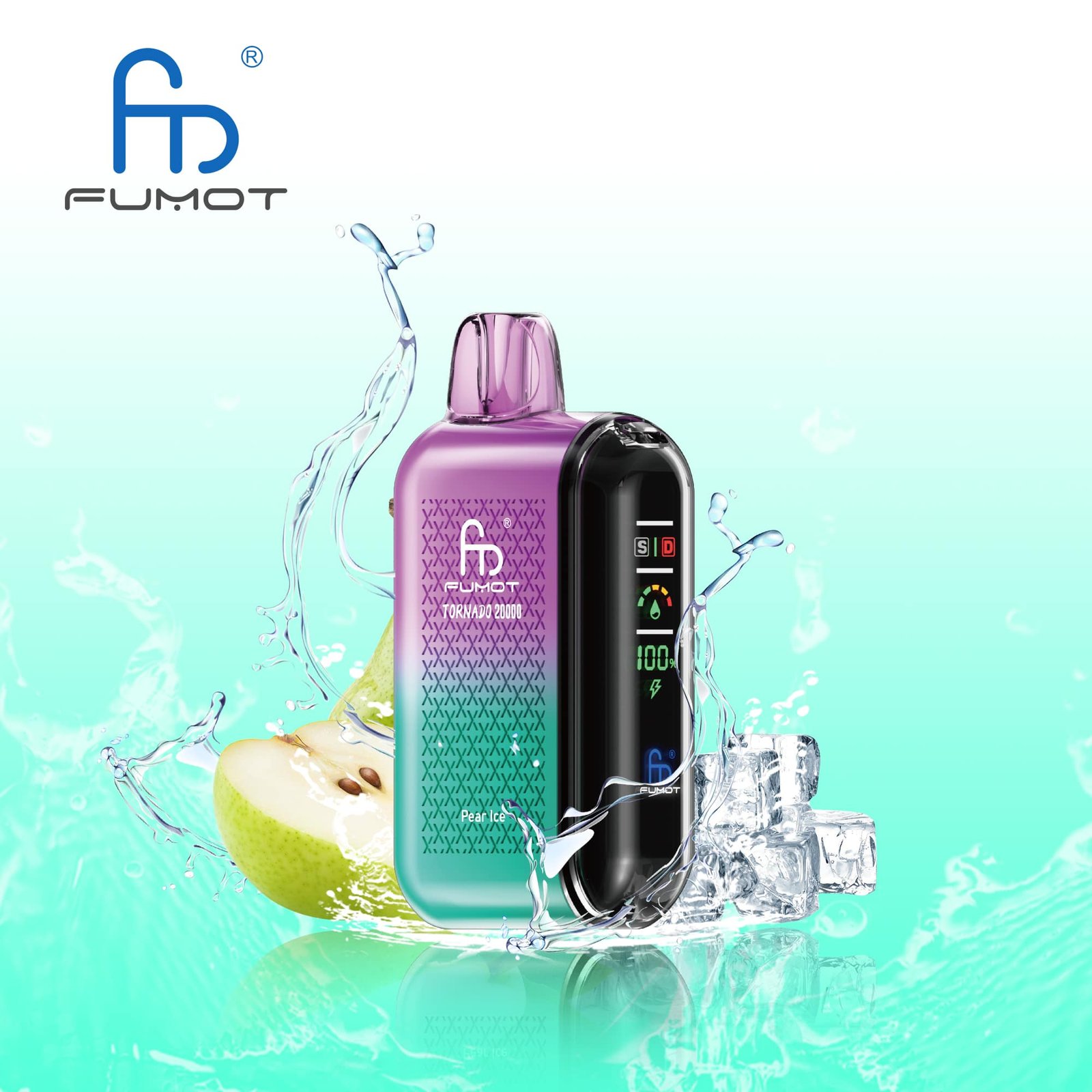 Pera-ghiaccio.jpg FUMOT vaping device with pear and ice design
