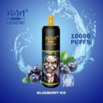 R&M Legend Blueberry Ice vape, 10000 puffs