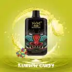 K&M Monster 6000 vape, rainbow candy flavor